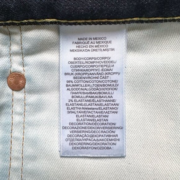 Polo Ralph Lauren Varick Slim Straight Men Jeans 44x36 Dark Wash Authentic Denim - Picture 10 of 12